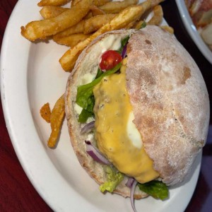 Cheeseburger + Fries